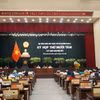 Kỳ họp thứ 18 Hội đồng Nhân dân Thành phố Hồ Chí Minh khóa X. (Ảnh: Thu Hoài/TTXVN)