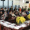 Các đối tượng trong đường dây bị bắt giữ. (Ảnh: Công an Nghệ An)
