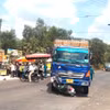 HIện trường vụ tai nạn. (Nguồn: Báo Tiền phong)