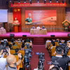Hội thảo góp phần khơi dậy và phát huy truyền thống yêu nước, chủ nghĩa anh hùng cách mạng, ý chí quyết chiến, quyết thắng vào sự nghiệp xây dựng và bảo vệ vững chắc Tổ quốc. (Ảnh: Thanh Tùng/TTXVN)