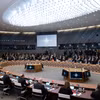 Toàn cảnh Hội nghị Ngoại trưởng NATO tại Brussels, Bỉ, ngày 28/11/2023. (Ảnh: AFP/TTXVN)