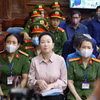 Bị cáo Trương Mỹ Lan tại phiên tòa ngày 12/3. (Ảnh: Thanh Vũ/TTXVN)