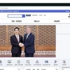 Ảnh chụp màn hình trang web của Bộ Quốc phòng đang tạm dừng khi bị tấn công DDoS. (Nguồn: Yonhap)