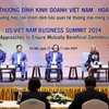 Thủ tướng Phạm Minh Chính dự Hội nghị Thượng đỉnh Kinh doanh Việt Nam-Hoa Kỳ năm 2024. (Ảnh: Dương Giang/TTXVN)