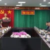 Quang cảnh buổi làm việc. (Ảnh: Lê Thúy Hằng/TTXVN)