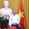 Chủ tịch nước Tô Lâm, Trưởng Ban Chỉ đạo Cải cách tư pháp Trung ương phát biểu kết luận cuộc họp. (Ảnh: Lâm Khánh/TTXVN)