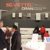 Gian hàng của Viettel tại Hội nghị di động thế giới (Mobile World Congress – MWC 2024). (Ảnh: Viettel)