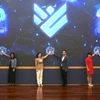 Ban tổ chức Vietnam iContent chính thức khởi động chương trình. (Ảnh: PV/Vietnam+)