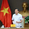 Phó Thủ tướng Lê Minh Khái làm Trưởng ban Chỉ đạo xây dựng Đề án Trung tâm Tài chính khu vực và quốc tế. (Ảnh: An Đăng/TTXVN)