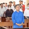 Bị cáo Ngô Phú Cường nghe toà tuyên án. (Ảnh: Thanh Sang/TTXVN)