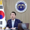 Tổng thống Hàn Quốc Yoon Suk Yeol. (Ảnh: Yonhap/TTXVN)