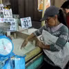 Một cửa hàng kinh doanh gạo ở Philippines. (Nguồn: TTXVN)