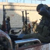 Các nhóm vũ trang tiếp tục tiến quân ở tỉnh Hama, phía tây Syria. (Ảnh: Getty Images)