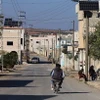 Người dân tại Hama, Syria, ngày 1/12/2024. (Ảnh: THX/TTXVN)