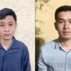 Đối tượng Nguyễn Thế Hoàng và Lương Văn Hoàng. (Ảnh: Cơ quan Công an cung cấp)