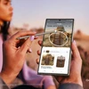 Chức năng "Vòng tròn tìm kiếm" trên điện thoại Galaxy S24 AI. (Ảnh: Samsung)