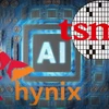 SK Hynix bắt tay với TSMC phát triển mẫu chip nhớ tiên tiến thế hệ thứ 6. (Nguồn: AP)