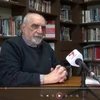 Quyền Tổng bí thư Đảng Cộng sản Argentina Jorge Kneyness trả lời phỏng vấn phóng viên TTXVN tại Buenos Aires. (Ảnh Diệu Hương/TTXVN)