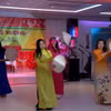 Tiết mục văn nghệ do kiều bào Việt Nam tại Hà Lan biểu diễn. (Ảnh: TTXVN phát)