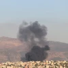 Khói bốc lên sau cuộc pháo kích của Israel xuống Khiam, Liban ngày 23/8/2024. (Ảnh: THX/TTXVN)