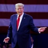 Cựu Tổng thống Mỹ Donald Trump phát biểu tại một sự kiện ở Maryland, ngày 24/2/2024. (Ảnh: THX/TTXVN)