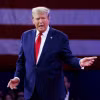 Cựu Tổng thống Mỹ Donald Trump phát biểu tại một sự kiện ở Maryland, ngày 24/2/2024. (Ảnh: THX/TTXVN)