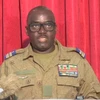 Người phát ngôn của chính quyền quân sự Niger, Đại tá Amadou Abdramane, đọc thông báo trên truyền hình quốc gia, ngày 9/8/2023. (Ảnh: AFP/TTXVN)