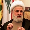 Ông Naim Qassem, thủ lĩnh phong trào Hezbollah tại Liban. (Ảnh: IRNA/TTXVN)