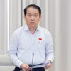 Chủ nhiệm Ủy ban Pháp luật của Quốc hội Hoàng Thanh Tùng. (Ảnh: Doãn Tấn - TTXVN)