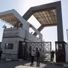 Cửa khẩu Rafah giữa Ai Cập và Dải Gaza. (Ảnh: AFP/TTXVN)