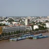 Tây Nam Bộ được đánh giá là điểm sáng của thị trường bất động sản Việt Nam. (Ảnh: Hồng Đạt/TTXVN)