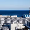 Các bể chứa nước thải nhiễm xạ tại nhà máy điện hạt nhân Fukushima Daiichi ở Okuma, tỉnh Fukushima, Nhật Bản, ngày 20/1/2023. (Ảnh: AFP/TTXVN)