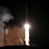 Tàu vũ trụ Soyuz MS-26 cất cánh lên Trạm vũ trụ quốc tế (ISS) từ bệ phóng tại Sân bay vũ trụ Baikonur, Kazakhstan, ngày 11/9/ (Ảnh: Reuters)