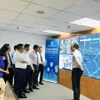 Sở Giao thông Vận tải Hà Nội khai trương triển khai thí điểm Trung tâm điều hành giao thông thông minh (TOC). (Ảnh: Tuyết Mai/TTXVN)
