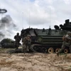 Binh sỹ tham gia cuộc tập trận "Hổ mang Vàng" tại tỉnh Rayong, Thái Lan, ngày 28/2/2020. (Ảnh: AFP/TTXVN)