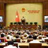 Quang cảnh phiên chất vấn. (Ảnh: Doãn Tấn/TTXVN)