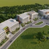 Phối cảnh kiến trúc Trường Đại học Khoa học Sức khỏe. (Nguồn: Đại học Quốc gia Thành phố Hồ Chí Minh