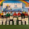 Hoa hậu Lương Thùy Linh lên vùng cao làm Đại sứ chương trình giáo dục. (Ảnh: CTV/Vietnam+)