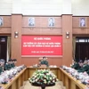 Quang cảnh buổi làm việc. (Nguồn: báo Quân đội Nhân dân)