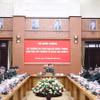 Quang cảnh buổi làm việc. (Nguồn: báo Quân đội Nhân dân)