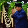 Ông Prabowo Subianto tuyên thệ nhậm chức Tổng thống Indonesia tại Jakarta ngày 20/10/2024. (Ảnh: THX/TTXVN)