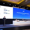 Đại hội đồng cổ đông thường niên VIB năm 2024 diễn ra tại Thành phố Hồ Chí Minh vào sáng ngày 2/4. (Ảnh: Vietnam+)
