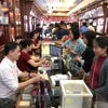 Giá vàng SJC không nhiều biến động nhưng vẫn áp sát mức 86 triệu đồng. (Ảnh: Vietnam+)