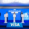 Visa mở rộng hợp tác với MoMo, VNPAY và ZaloPay, tăng cường trải nghiệm thanh toán dễ dàng cho chủ thẻ khi giao dịch tại các đơn vị kinh doanh vừa và nhỏ. (Ảnh: Vietnam+)