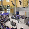 Toàn cảnh phiên họp Quốc hội Đức tại Thủ đô Berlin. (Ảnh: THX/TTXVN)