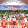 Dự án xây dựng di tích lịch sử chiến thắng Đầm Dơi-Cái Nước-Chà Là dự kiến sẽ hoàn thành vào tháng 7/2025. (Ảnh: Huỳnh Anh/TTXVN)