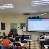 Lớp học Tiếng Việt ở Đại sứ quán Việt Nam tại Malaysia. (Ảnh: TTXVN phát)