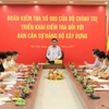 Triển khai quyết định kiểm tra của Bộ Chính trị về công tác cán bộ 