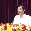 Ủy viên Trung ương Đảng, Bí thư Tỉnh ủy Vĩnh Long Bùi Văn Nghiêmị. (Ảnh: Lê Thúy Hằng/TTXVN)