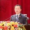 Ông Cao Tường Huy phát biểu. (Ảnh: Văn Đức/TTXVN)